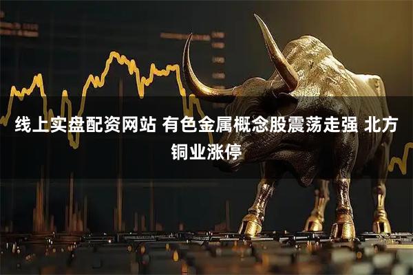 线上实盘配资网站 有色金属概念股震荡走强 北方铜业涨停