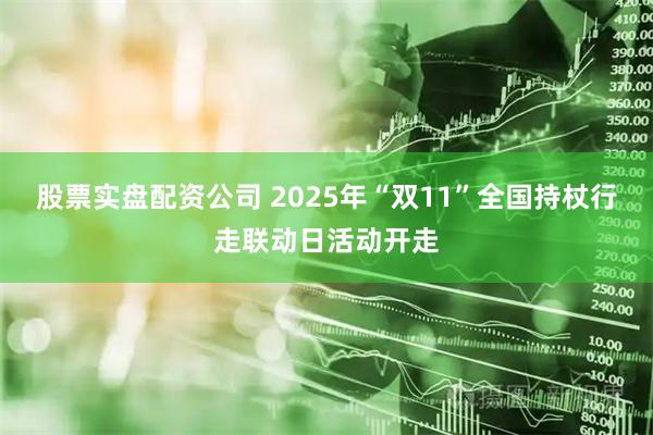 股票实盘配资公司 2025年“双11”全国持杖行走联动日活动开走