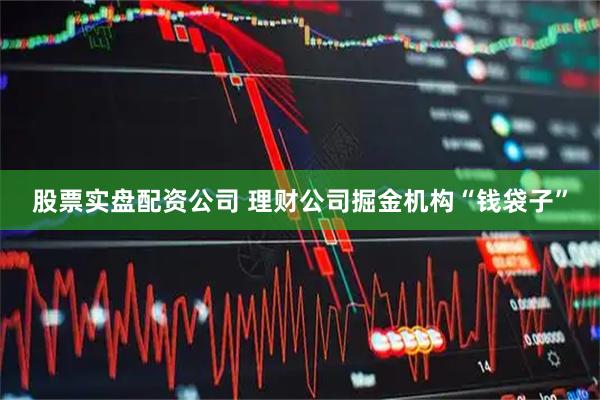 股票实盘配资公司 理财公司掘金机构“钱袋子”