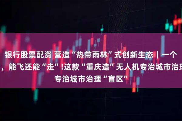 银行股票配资 营造“热带雨林”式创新生态｜一个鸡蛋重量，能飞还能“走”!这款“重庆造”无人机专治城市治理“盲区”